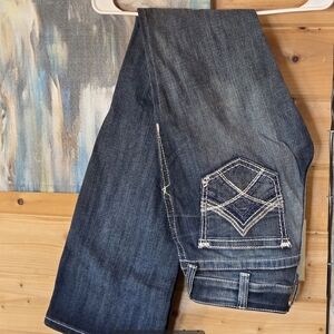 Ariat Women's Boot Cut Jeans - Dark Blue